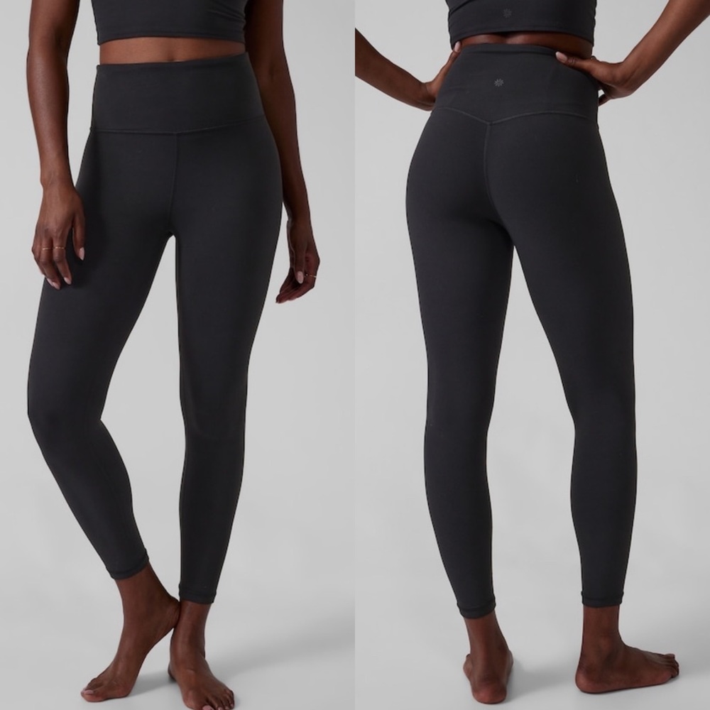 Athleta elation 7/8 ultra high rise leggings tight black XXS
